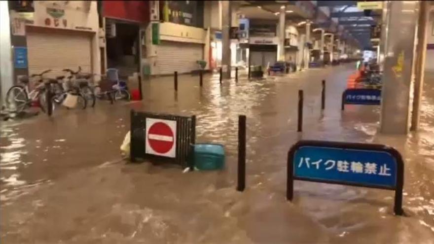 Al menos 64 muertos y medio centenar de desparecidos por las intensas lluvias en Japón