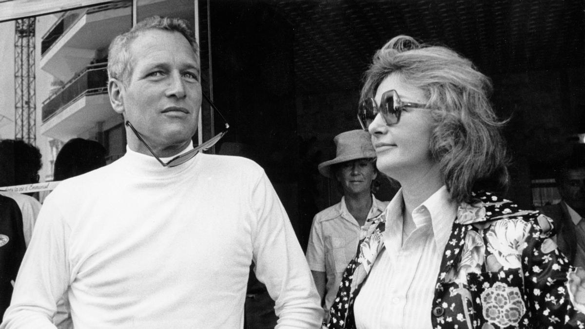 Paul Newman y Joanne Woodward.