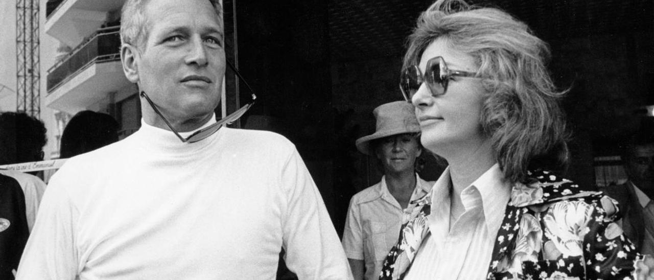 Paul Newman y Joanne Woodward.