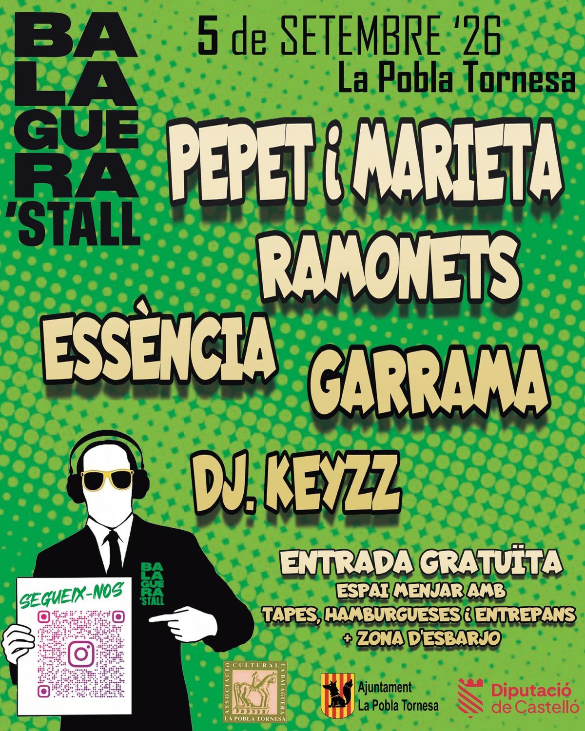 Cartell del Balaguera Stall 2026.