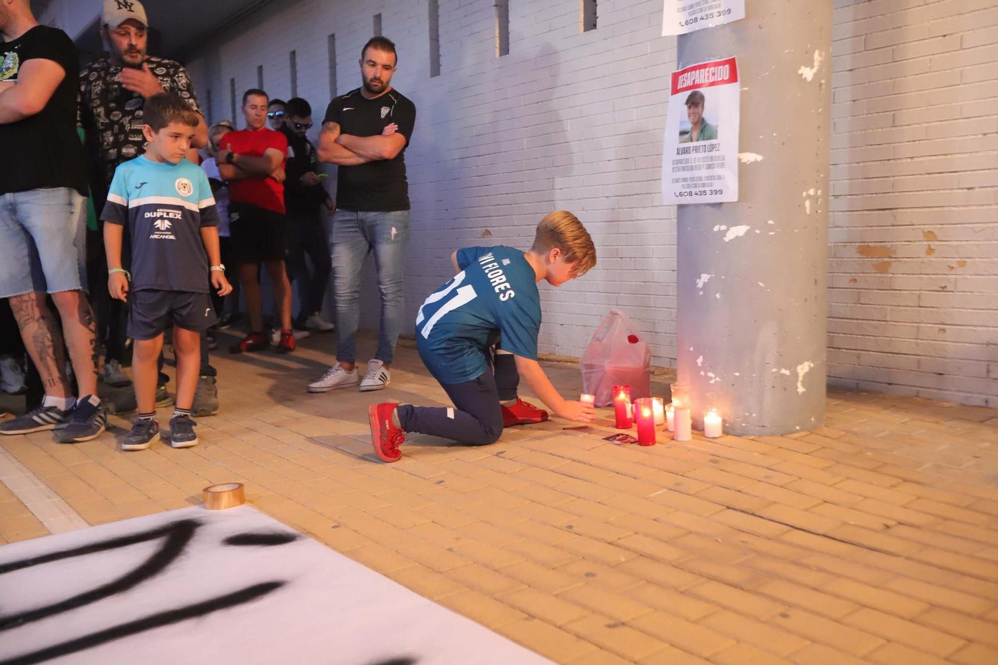 Homenaje a Álvaro Prieto en las puertas de El Arcángel