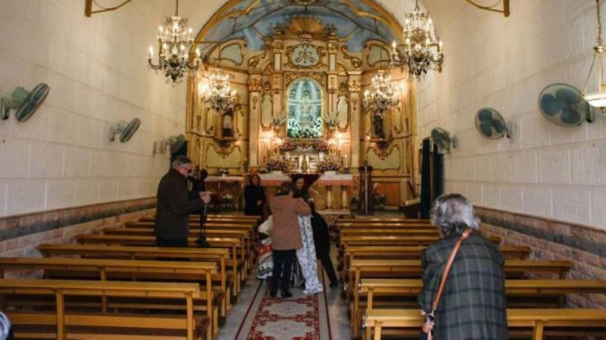 Una treintena de niños en la fiesta de Candelaria