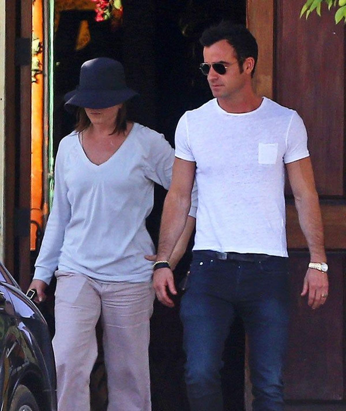 Justin Theroux y Jennifer Aniston