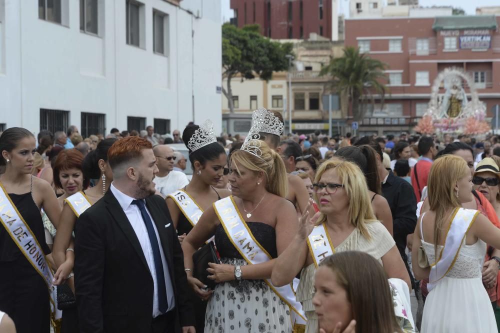 Procesión marítima de la Virgen del Carmen