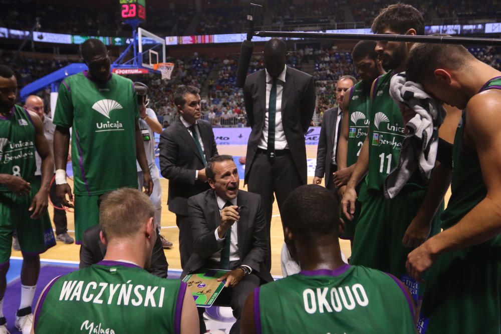 Inesperada derrota del Unicaja en su debut como local.