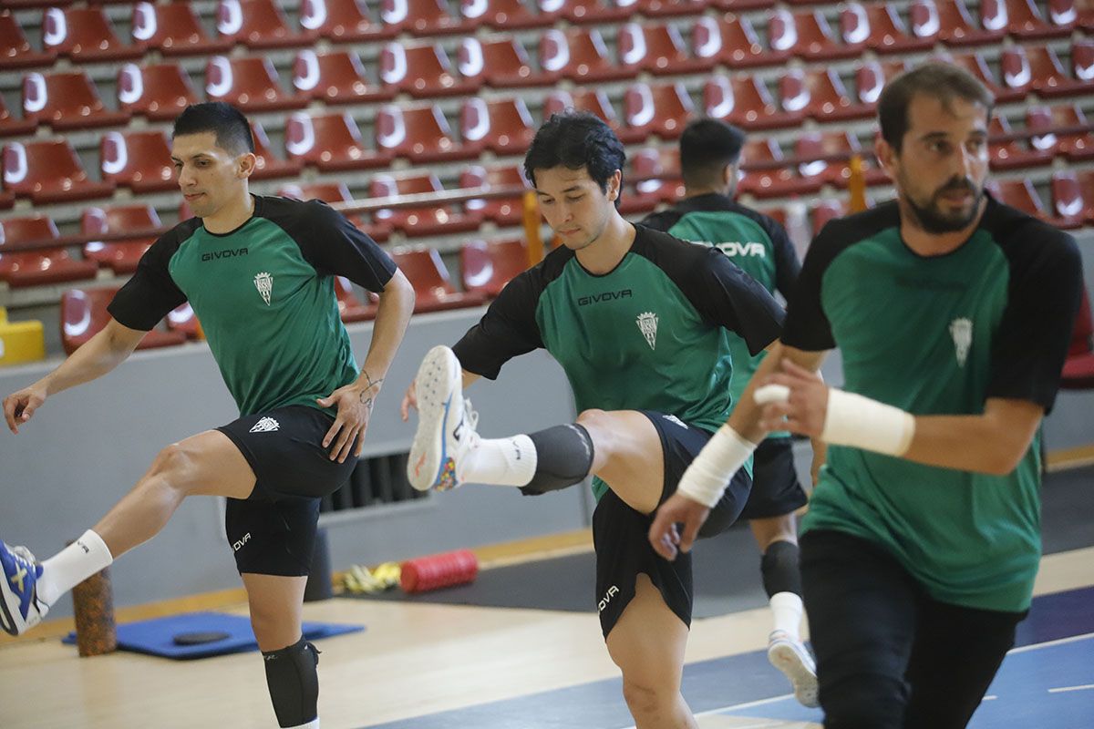 Primer entrenamiento del Córdoba Futsal 2023-2024