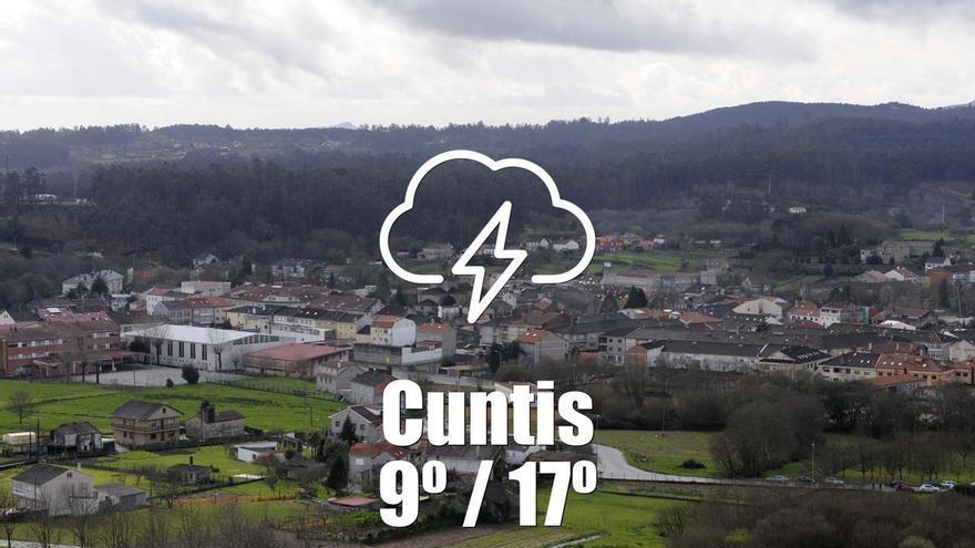 El tiempo en Cuntis: previsión meteorológica para hoy, martes 5 de mayo