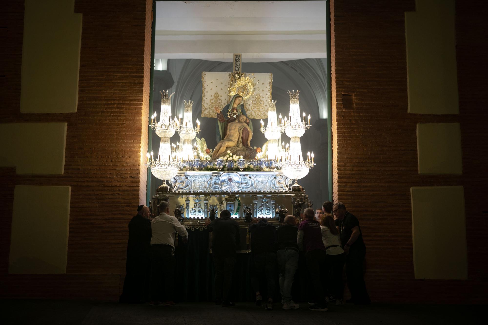 Procesión del Santo Entierro de Cristo en Cartagena