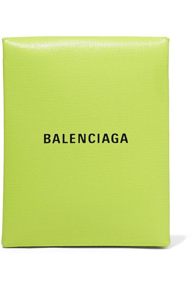 'Clutch' en piel, de Balenciaga