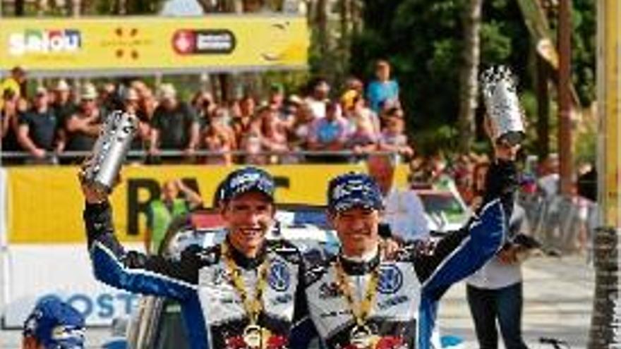 Ogier s&#039;endú el Ral·li Catalunya i ja té quatre Mundials