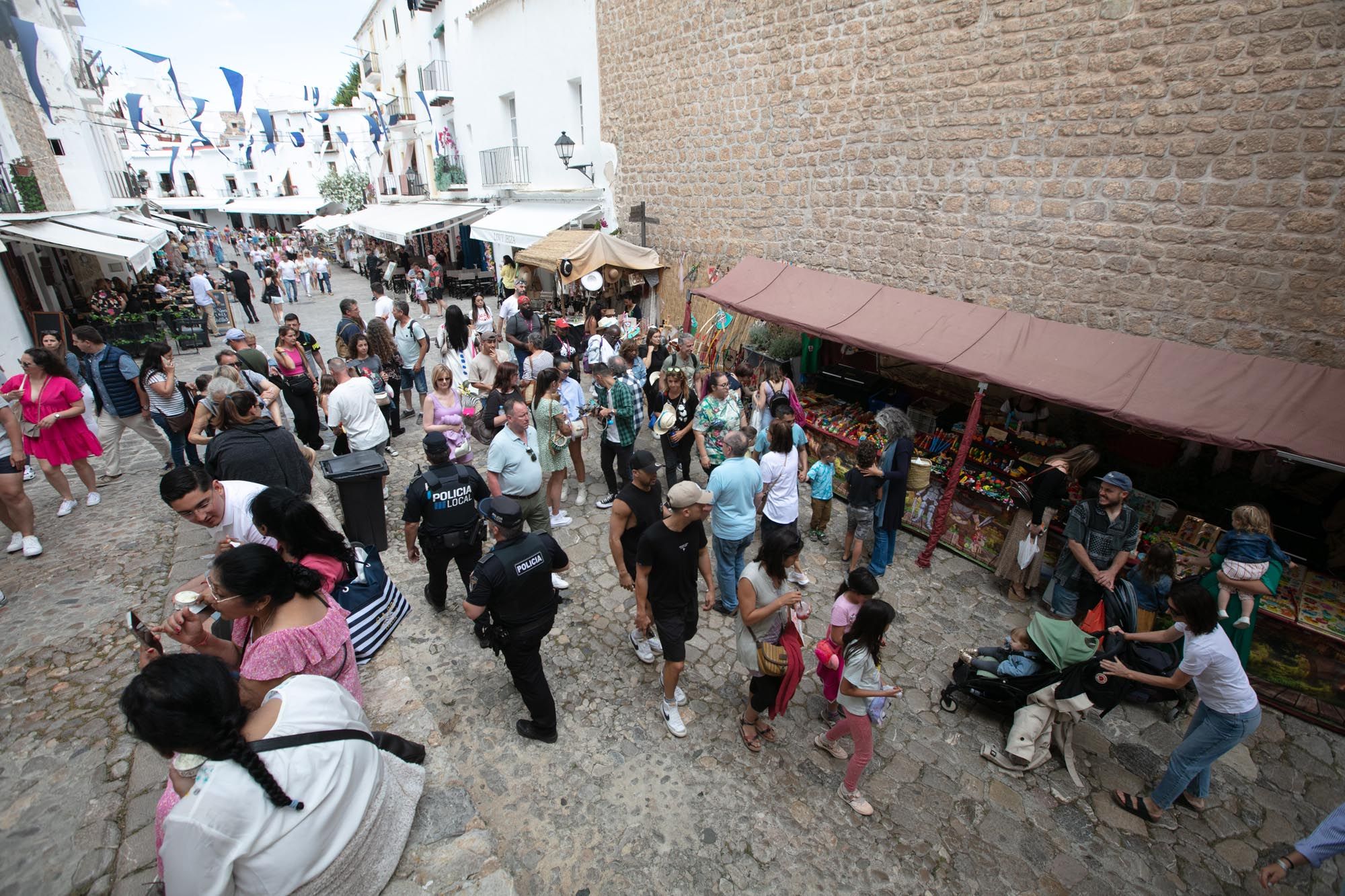 Última jornada de la Feria Ibiza Medieval 2023