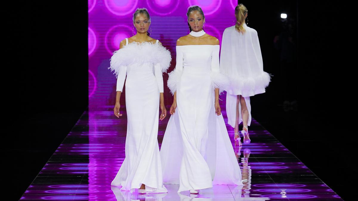 Imagen del desfile de Jesus Peiro durante la última edición de la BBFW