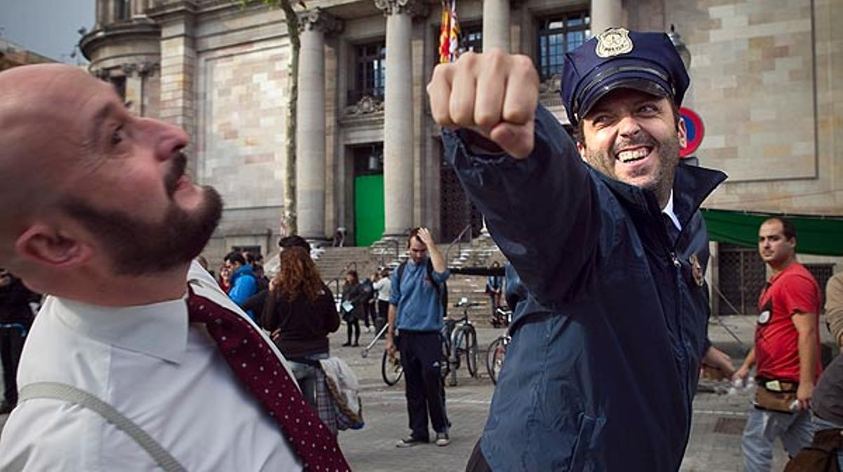 El director Kike Maíllo ha rodat a Barcelona el videoclip de la cançó ’Wio’, del grup Love of lesbian.