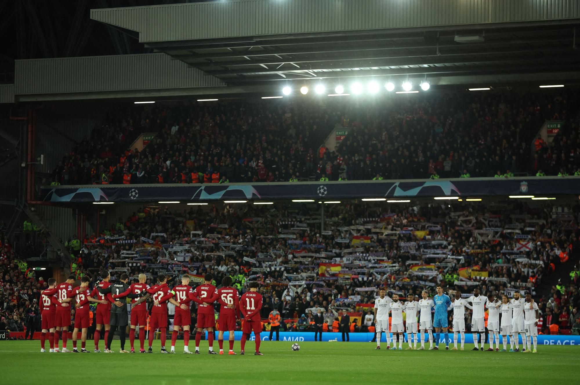 Champions League - Round of 16 First Leg - Liverpool v Real Madrid