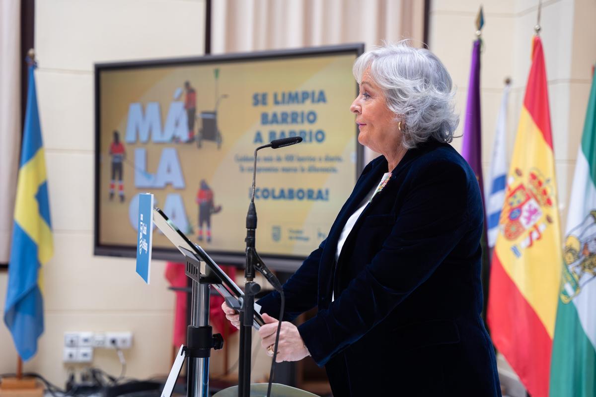 La concejala de Servicios Operativos, Teresa Porras.