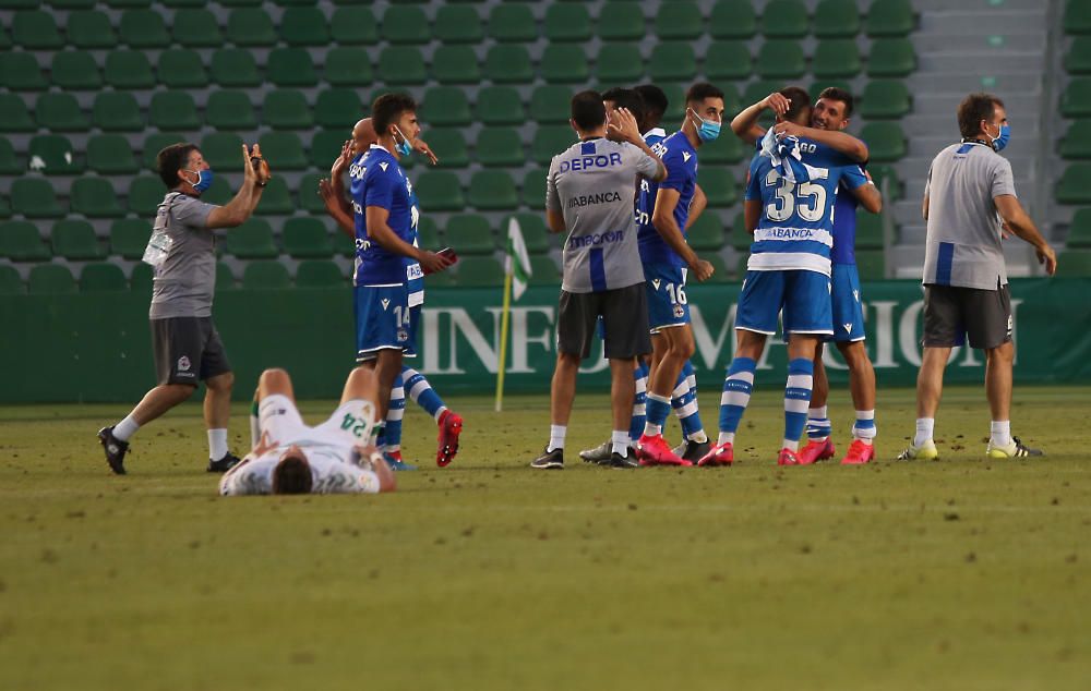 El Dépor gana 0-1 en Elche