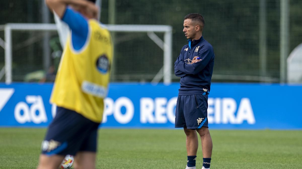 Borja Jiménez en un entrenamiento.