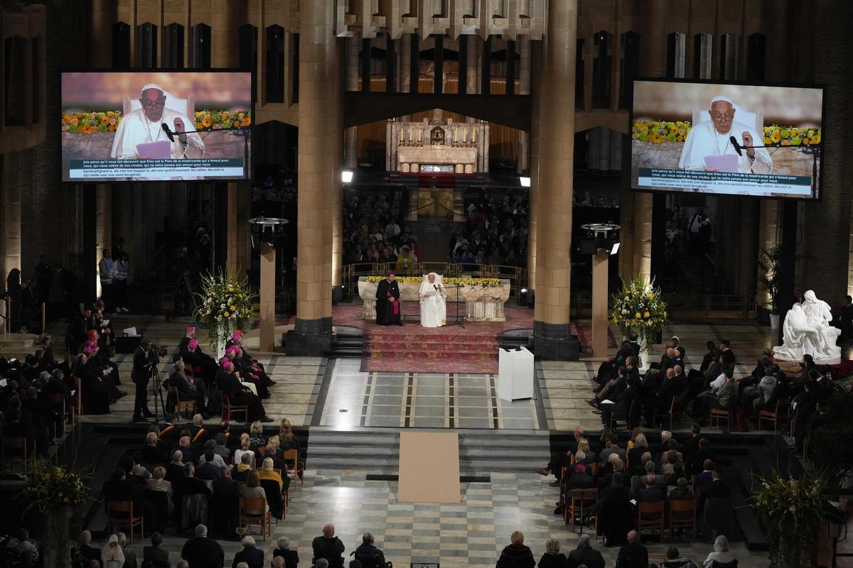 El Papa Francisco visita Bélgica