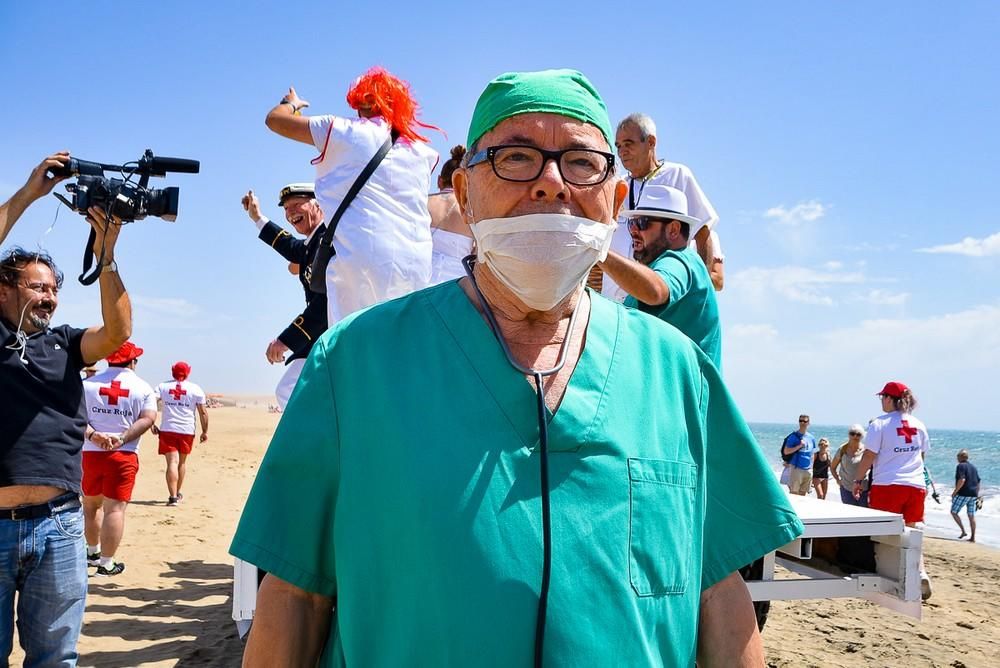 Rescate de la sardina del Carnaval Internacional de Maspalomas Maspamoon 2019