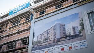 Edificio residencial en construcción