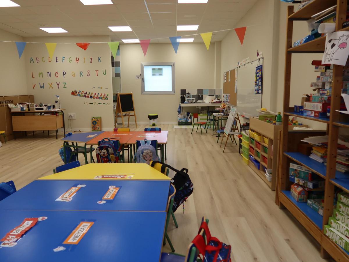 Aulario de Infantil del CEIP Eduardo Rivero.