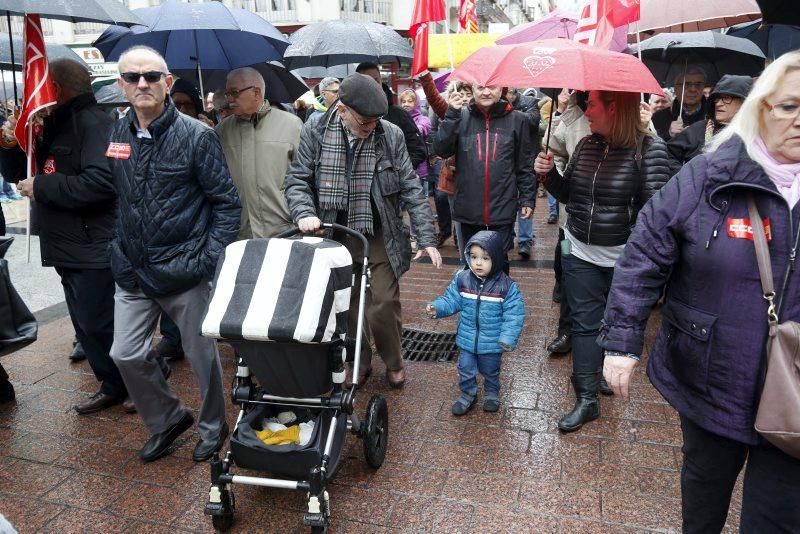 Movilización sin precedentes de los jubilados