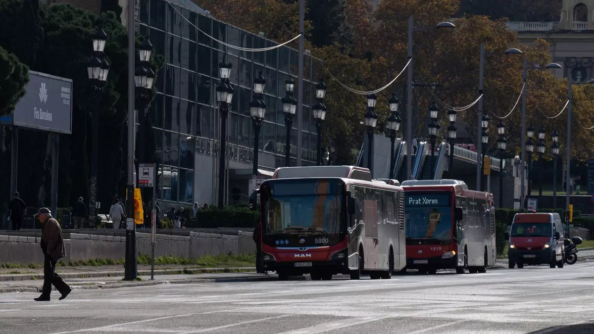 Junts pide a Collboni que los buses vuelvan a lucir la 'senyera' festiva recortada en 2011