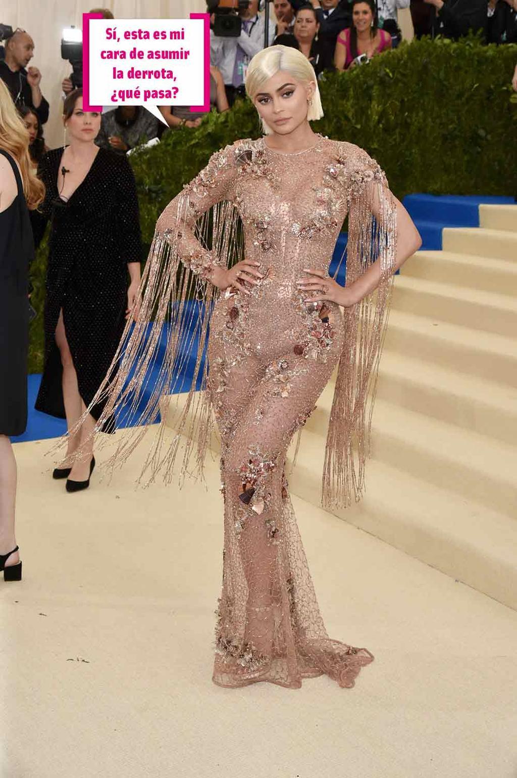 Kylie Jenner en la gala MET