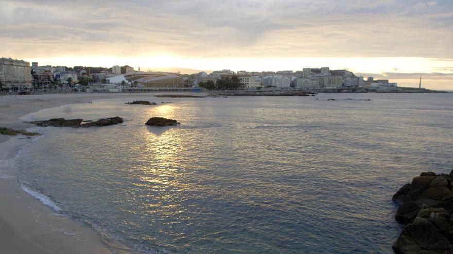Vista de la bahía de A Coruña.