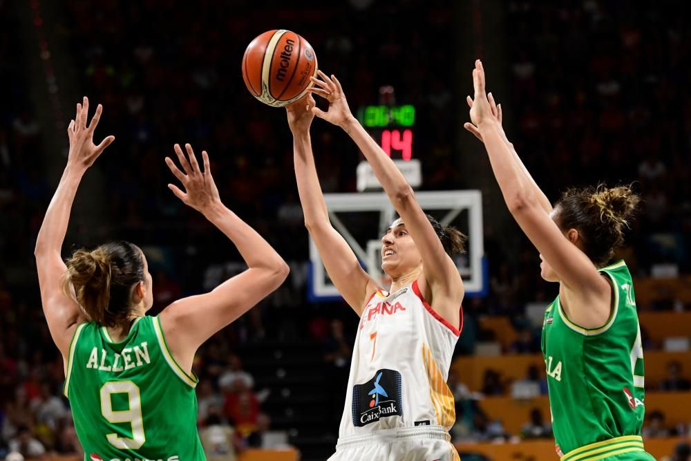 Mundial de baloncesto femenino: España - Australia