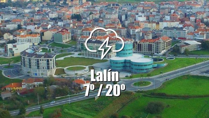 El tiempo en Lalín: previsión meteorológica para hoy, miércoles 22 de abril