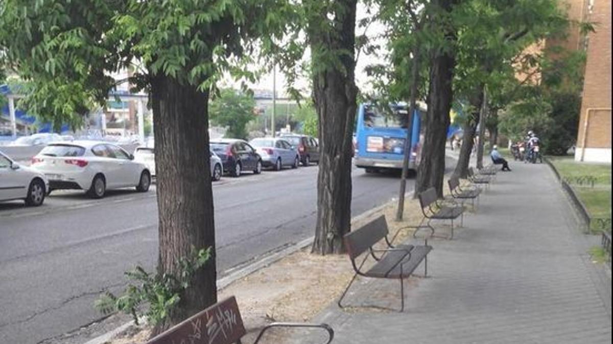 La agresión sexual tuvo lugar en un banco de la Glorieta de Santa María de la Cabeza (Madrid).