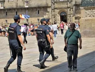 Antidisturbios, escoltas y cientos de agentes: Santiago se blinda para el desembarco de 60 ministros de Economía