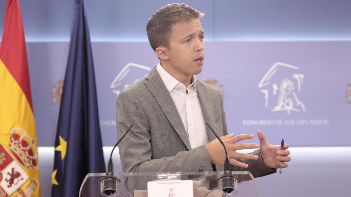 El líder de Más País, Íñigo Errejón.