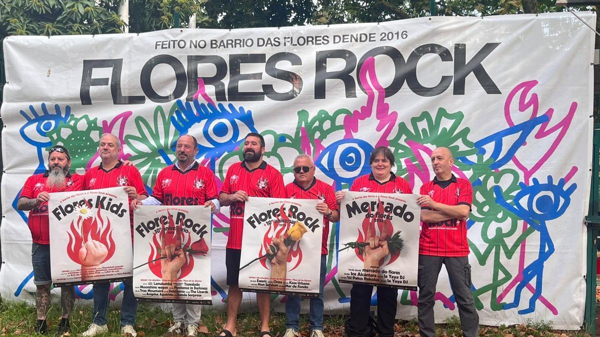 Dez anos de rock no Barrio das Flores da Coruña