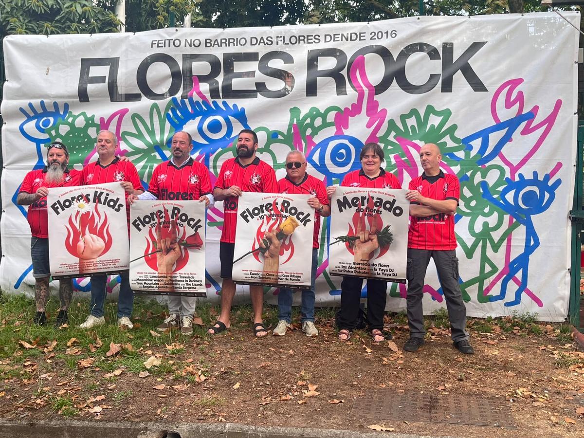 Presentación del Festival Flores Rock