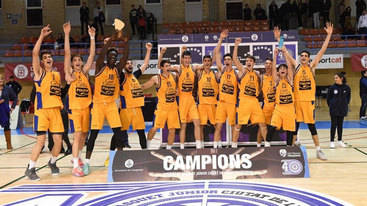 El CB Gran Canaria se proclama campeón del 40 Torneo Internacional Júnior de L'Hospitalet