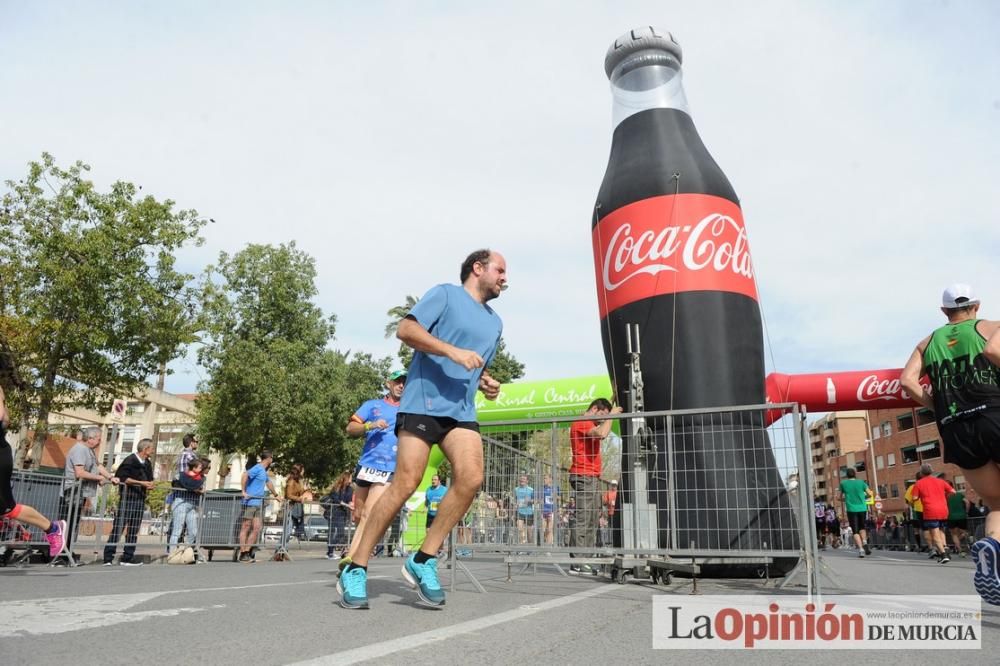 Media Maratón de Murcia: comienzo de la segunda vuelta