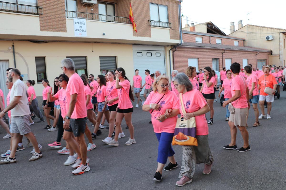 Participantes de la marcha