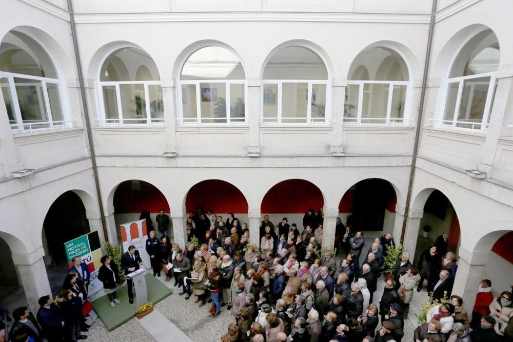 Inauguración de un centro de mayores en Valladolid