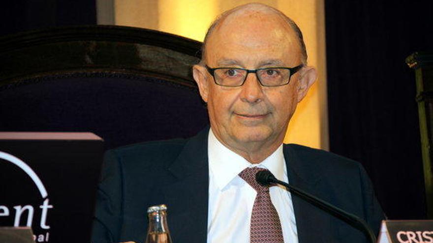 El ministre d&#039;Hisenda, Cristóbal Montoro