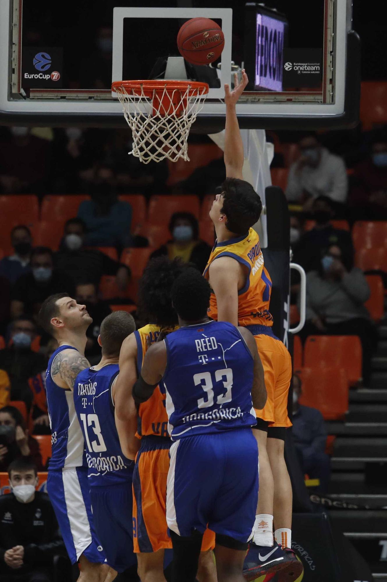 La  victoria de Valencia Basket ante el Buducnost