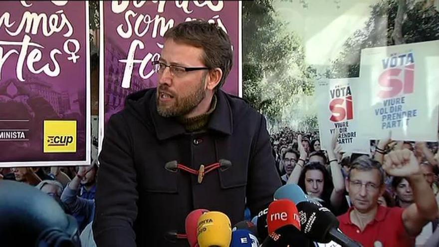 La CUP rechaza el plan para investir a Jordi Sànchez