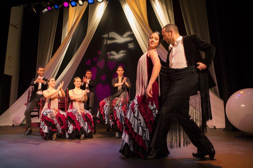 Espectáculo de flamenco de Villa España.