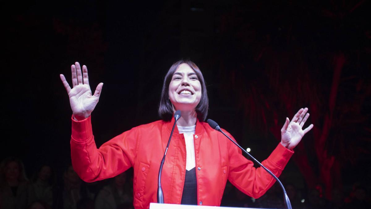 Acto de Morant en Gandia, en 2023.