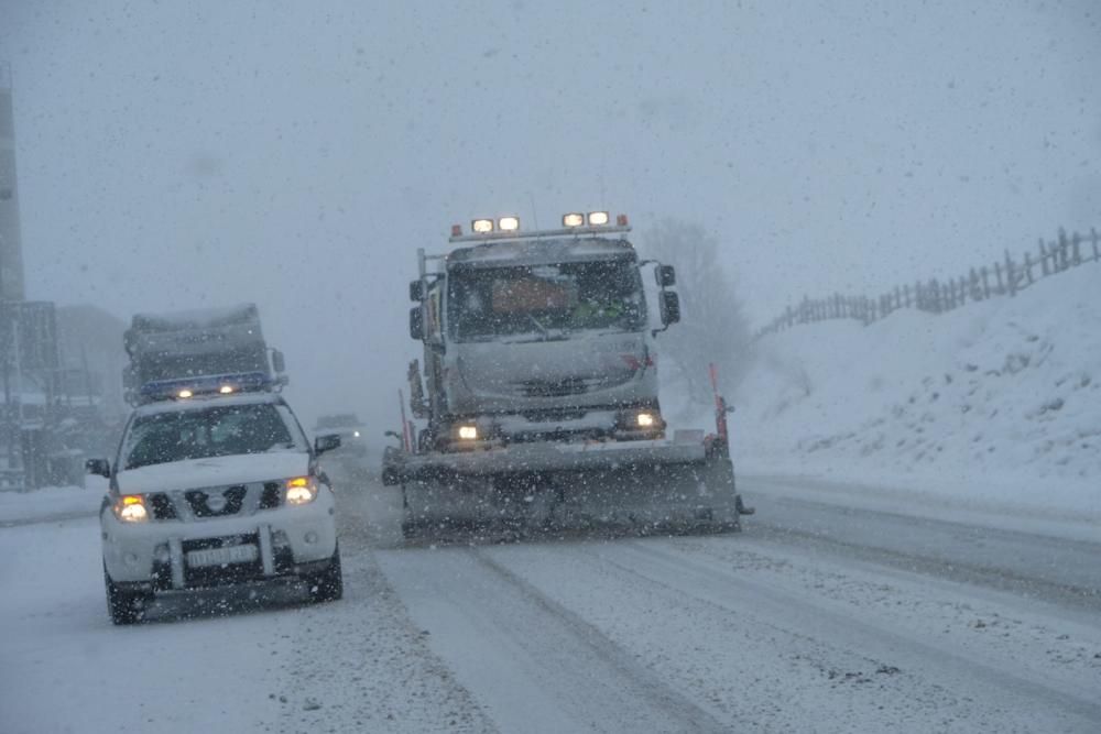 La "nevadona", en imágenes