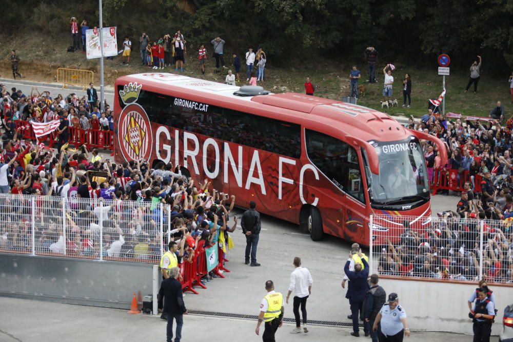 Les imatges del Girona-Barça