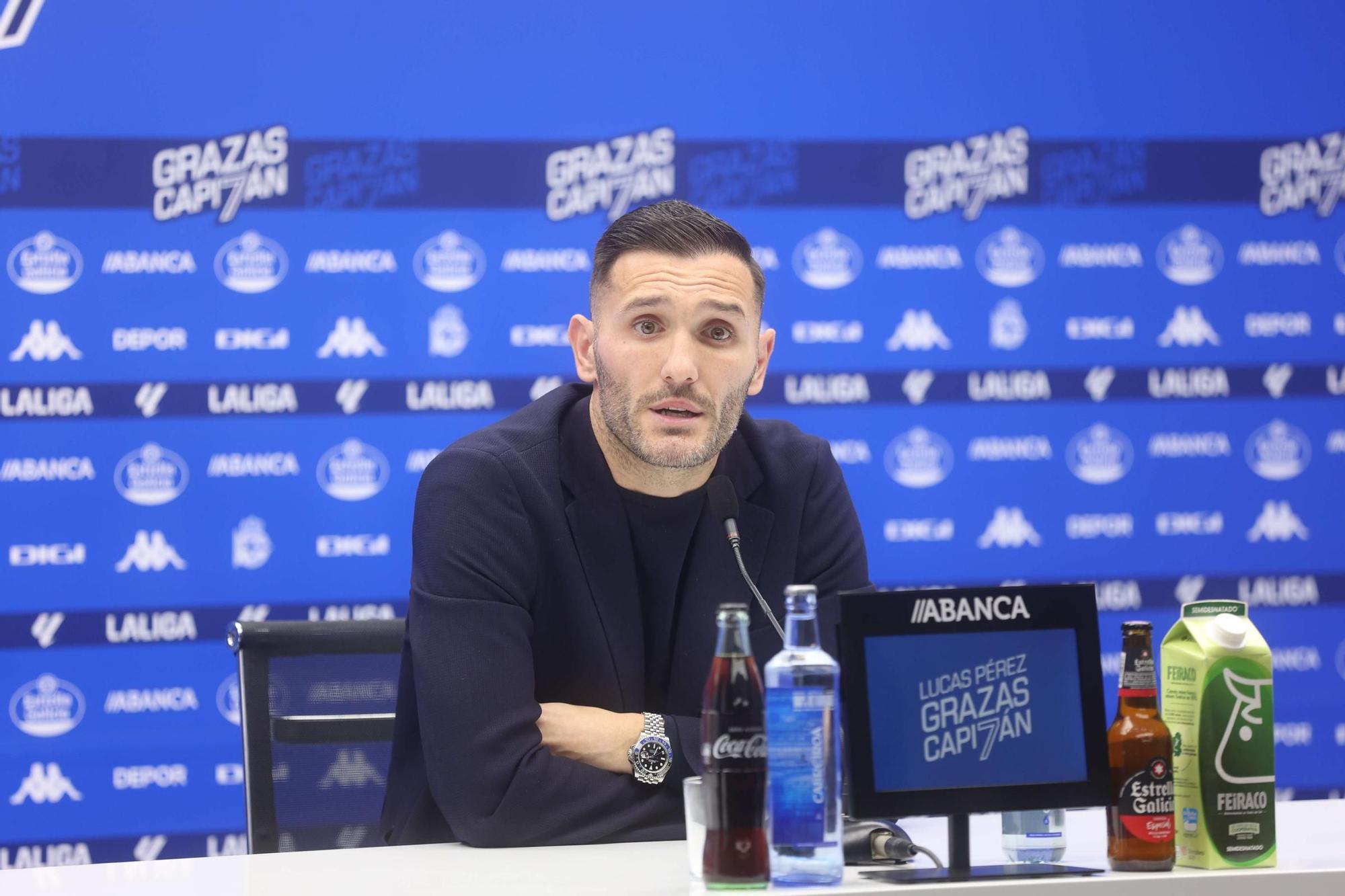 Lucas Pérez se despide del Deportivo