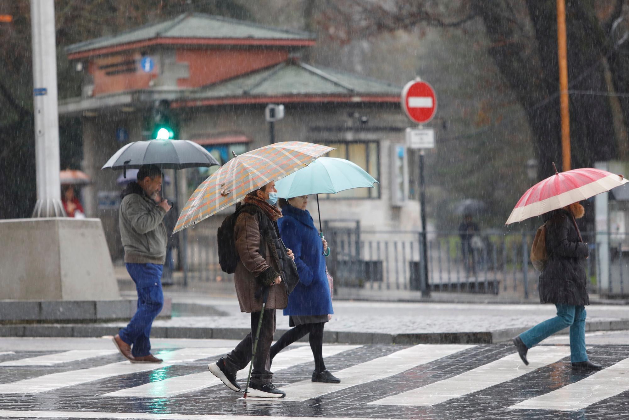 Temporal en Oviedo