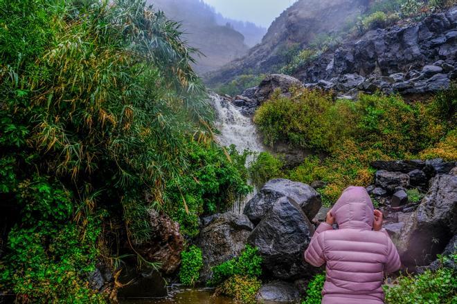 Las lluvias de la borrasca Óscar en Santa Lucía y San Bartolomé de Tirajana